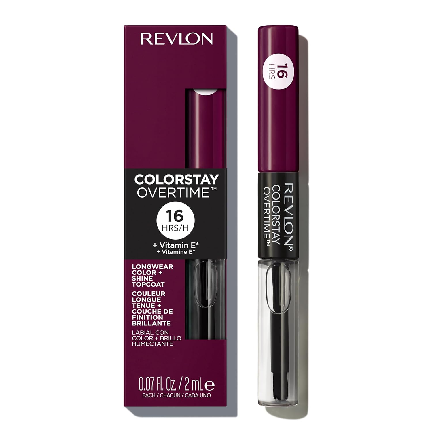Revlon Dual-Ended Long-Lasting Lip Color (includes clear lip gloss)