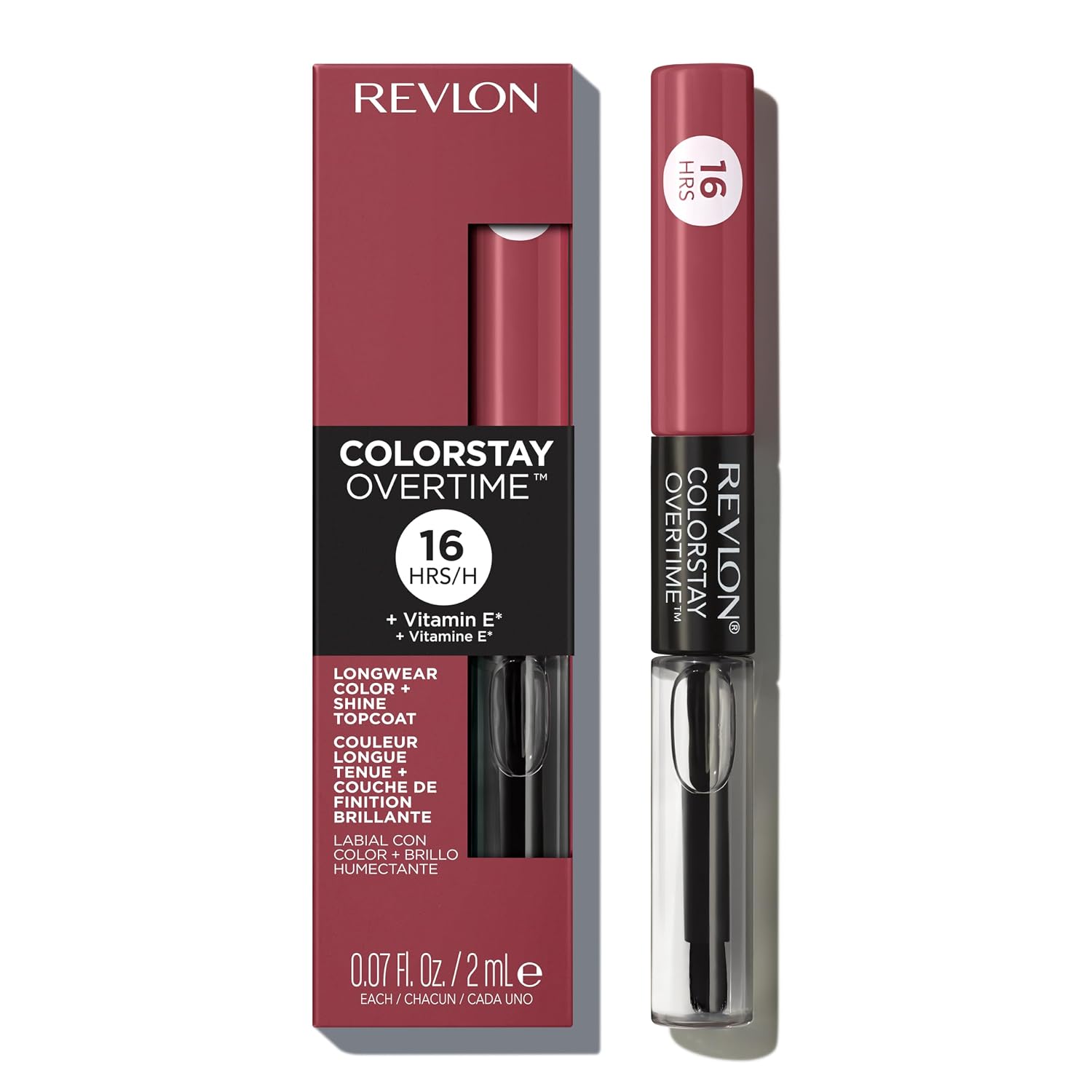 Revlon Dual-Ended Long-Lasting Lip Color (includes clear lip gloss)