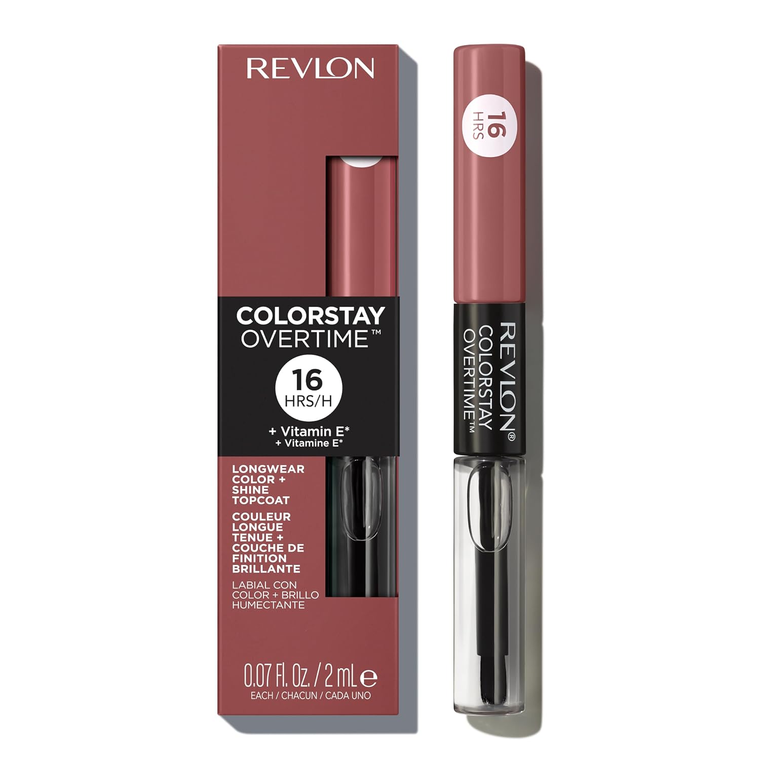Revlon Dual-Ended Long-Lasting Lip Color (includes clear lip gloss)