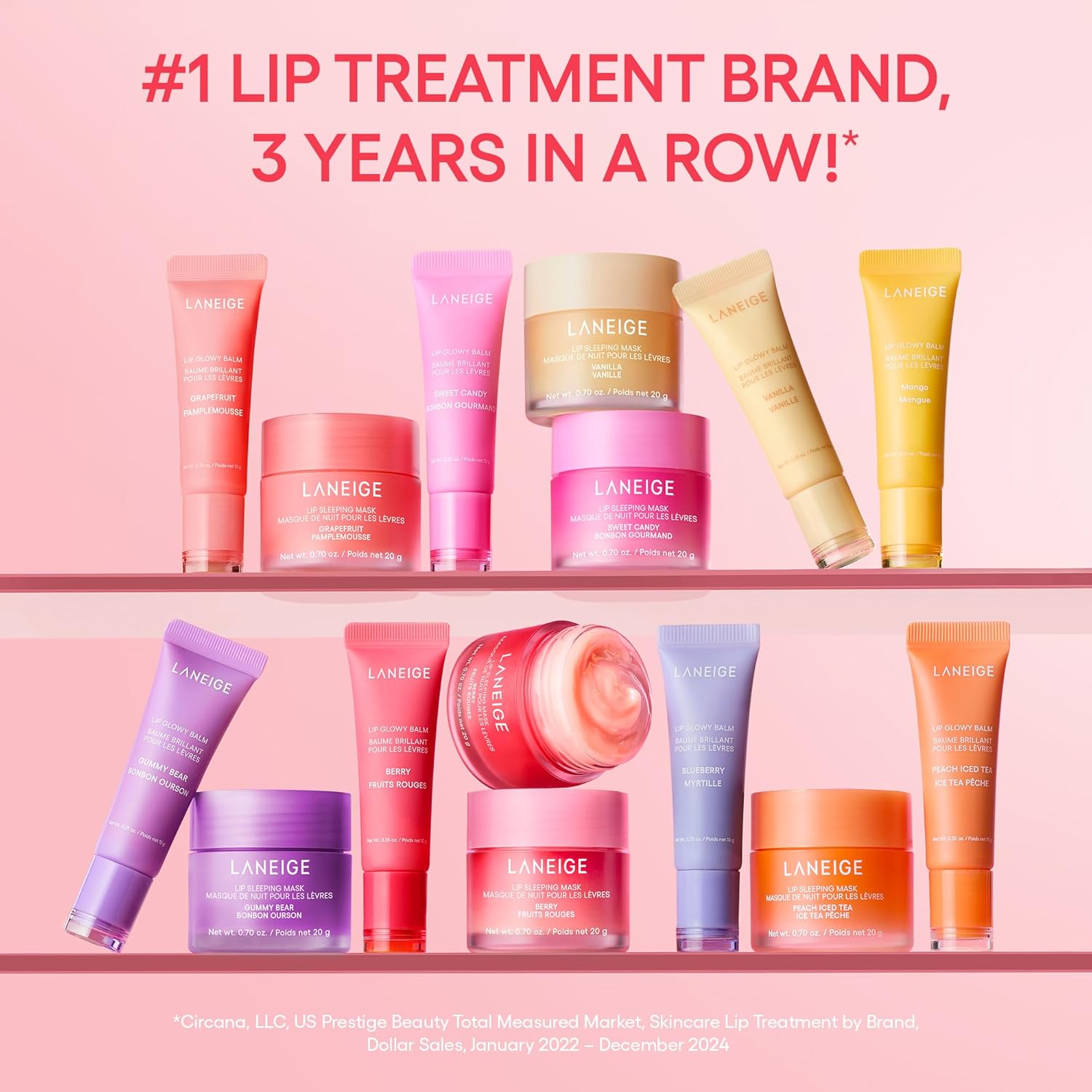 LANEIGE Watery Lip Balm: Berry Shade : Beauty & Personal Care