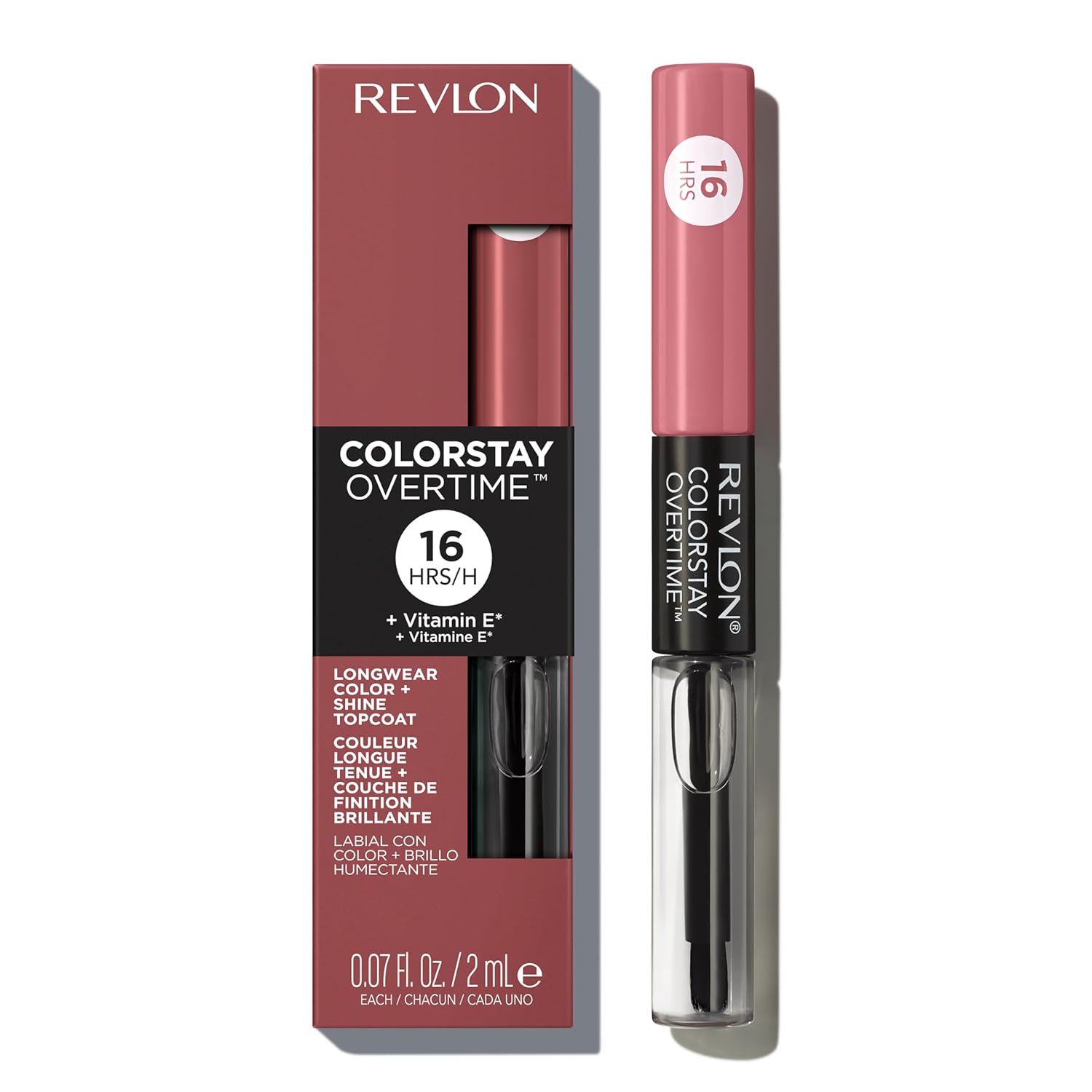 Revlon Dual-Ended Long-Lasting Lip Color (includes clear lip gloss)