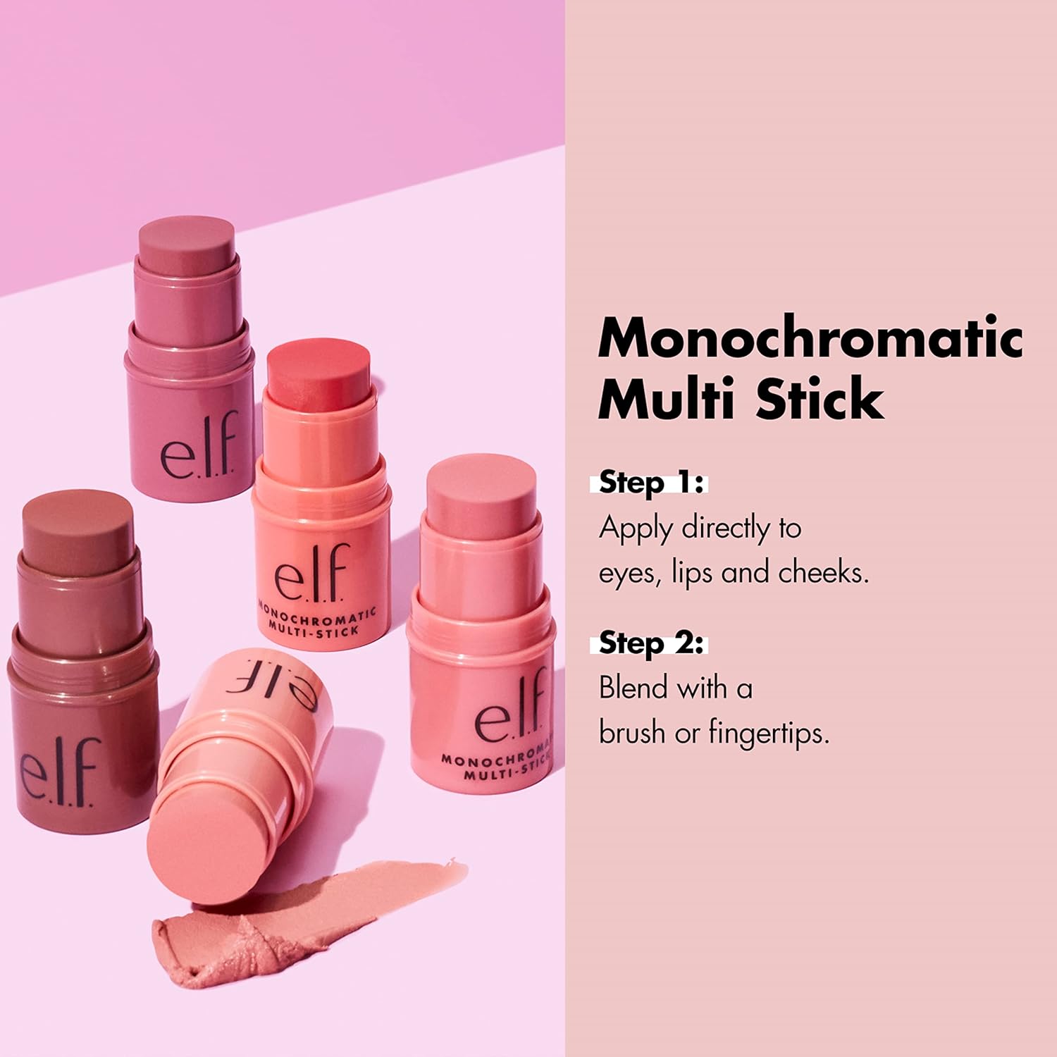 e.l.f. Monochromatic Multi-Stick — Shade: Sparkling Rose.