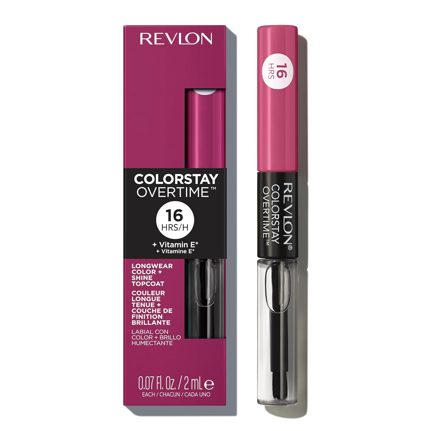 Revlon Dual-Ended Long-Lasting Lip Color (includes clear lip gloss)