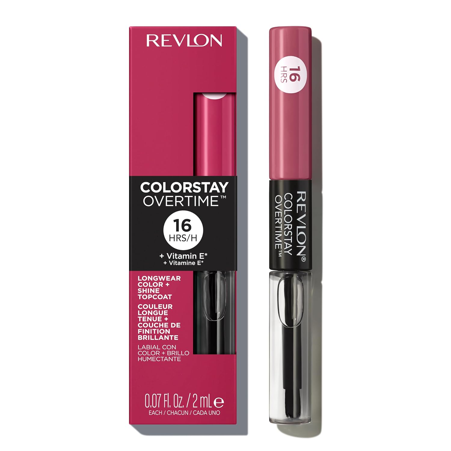 Revlon Dual-Ended Long-Lasting Lip Color (includes clear lip gloss)