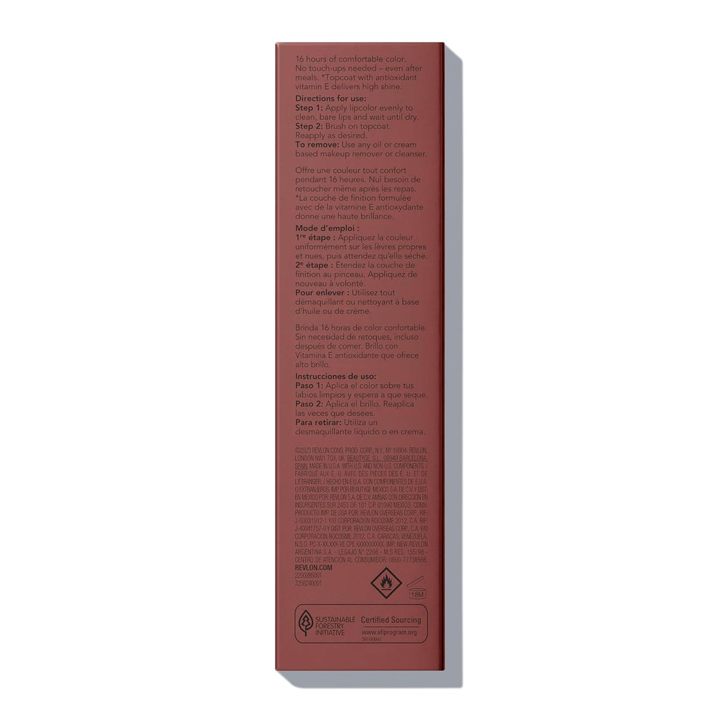 Revlon Dual-Ended Long-Lasting Lip Color (includes clear lip gloss)