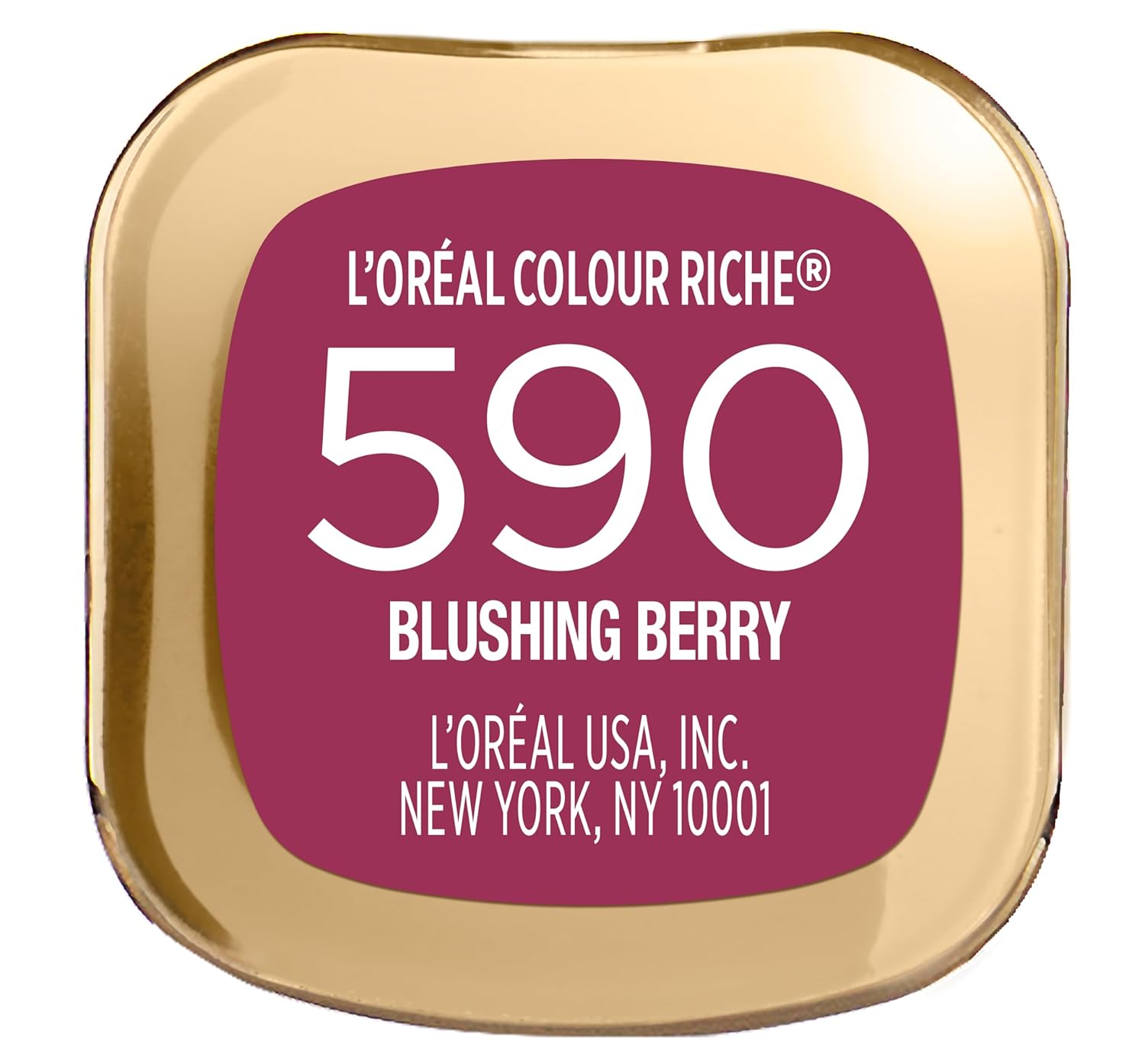 Rich Nourishing Lipstick, shade: Blushing Berry.