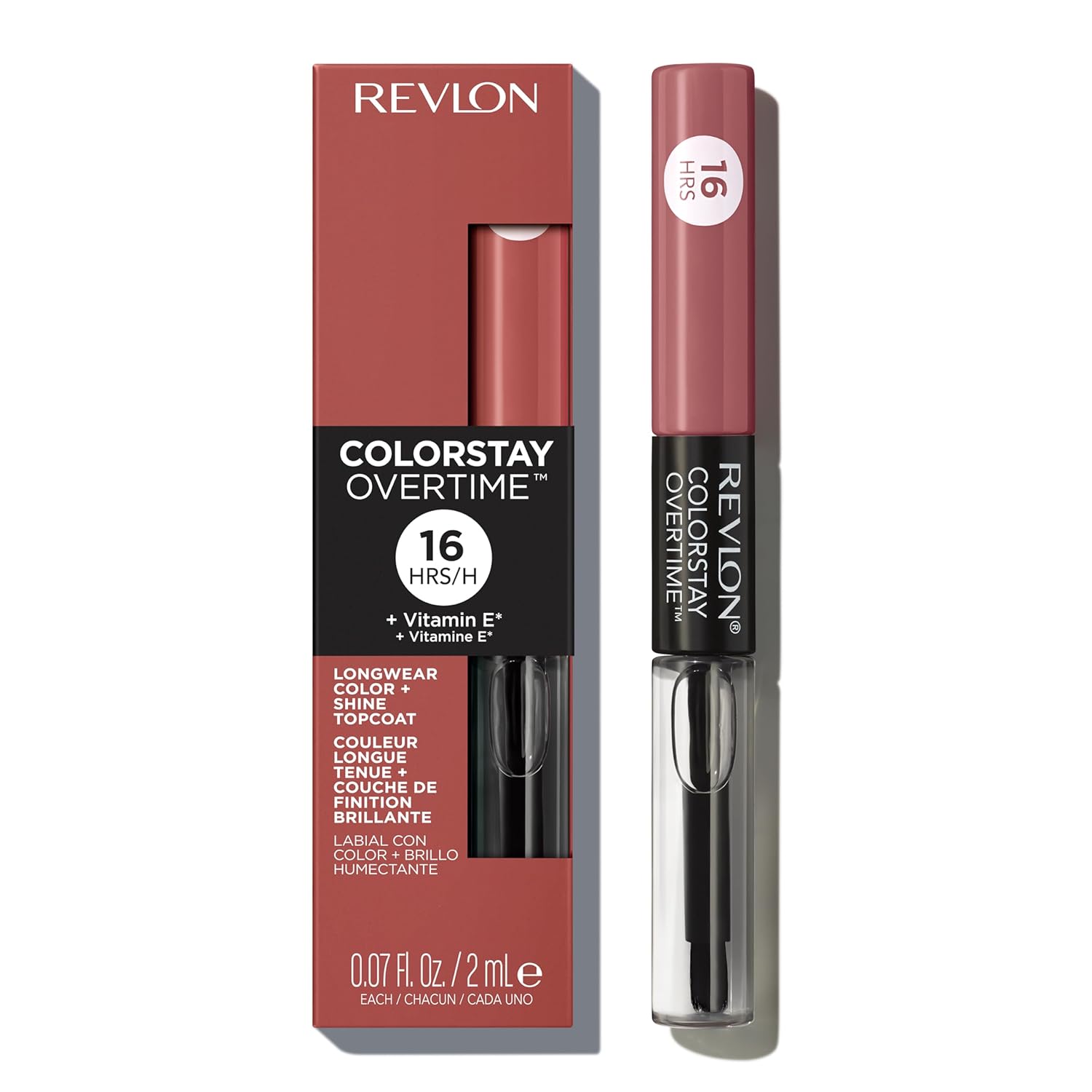 Revlon Dual-Ended Long-Lasting Lip Color (includes clear lip gloss)