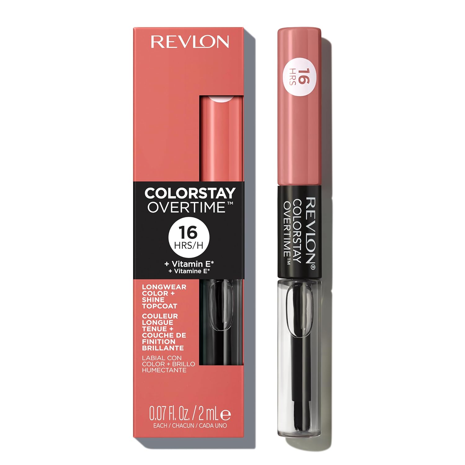 Revlon Dual-Ended Long-Lasting Lip Color (includes clear lip gloss)
