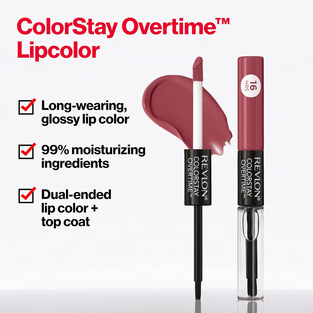 Revlon Dual-Ended Long-Lasting Lip Color (includes clear lip gloss)