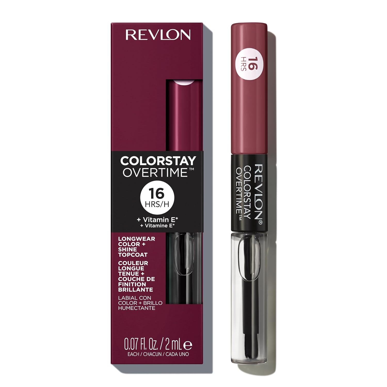 Revlon Dual-Ended Long-Lasting Lip Color (includes clear lip gloss)