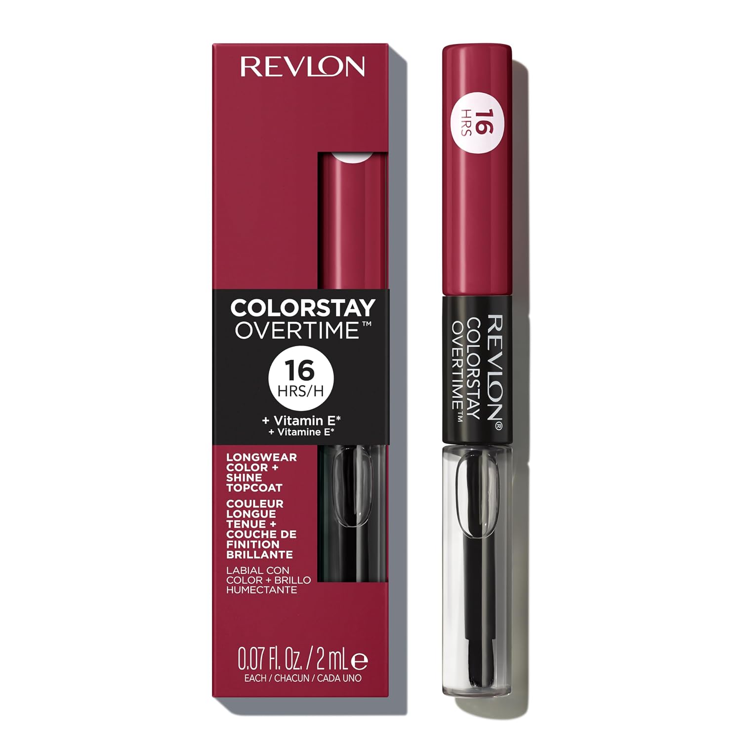 Revlon Dual-Ended Long-Lasting Lip Color (includes clear lip gloss)