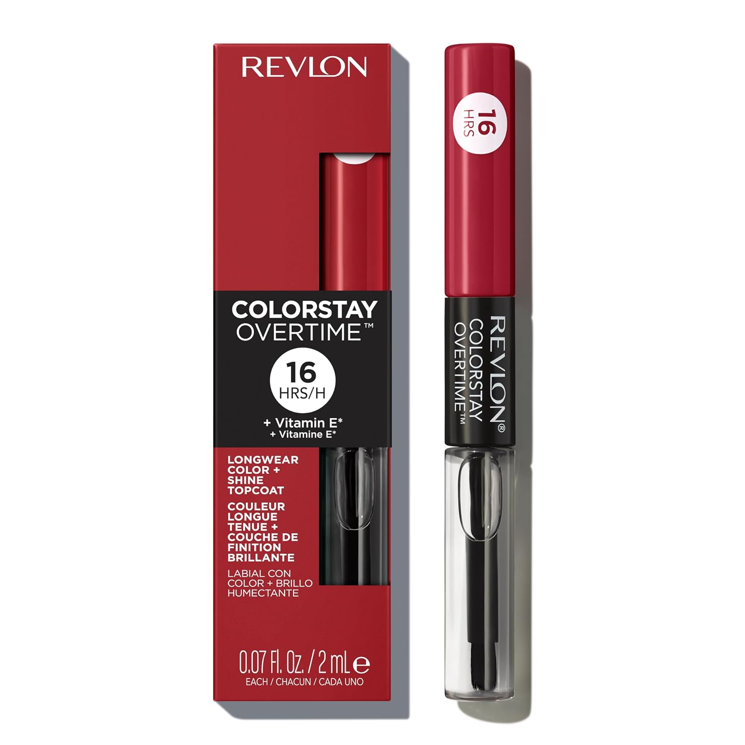 Revlon Dual-Ended Long-Lasting Lip Color (includes clear lip gloss)