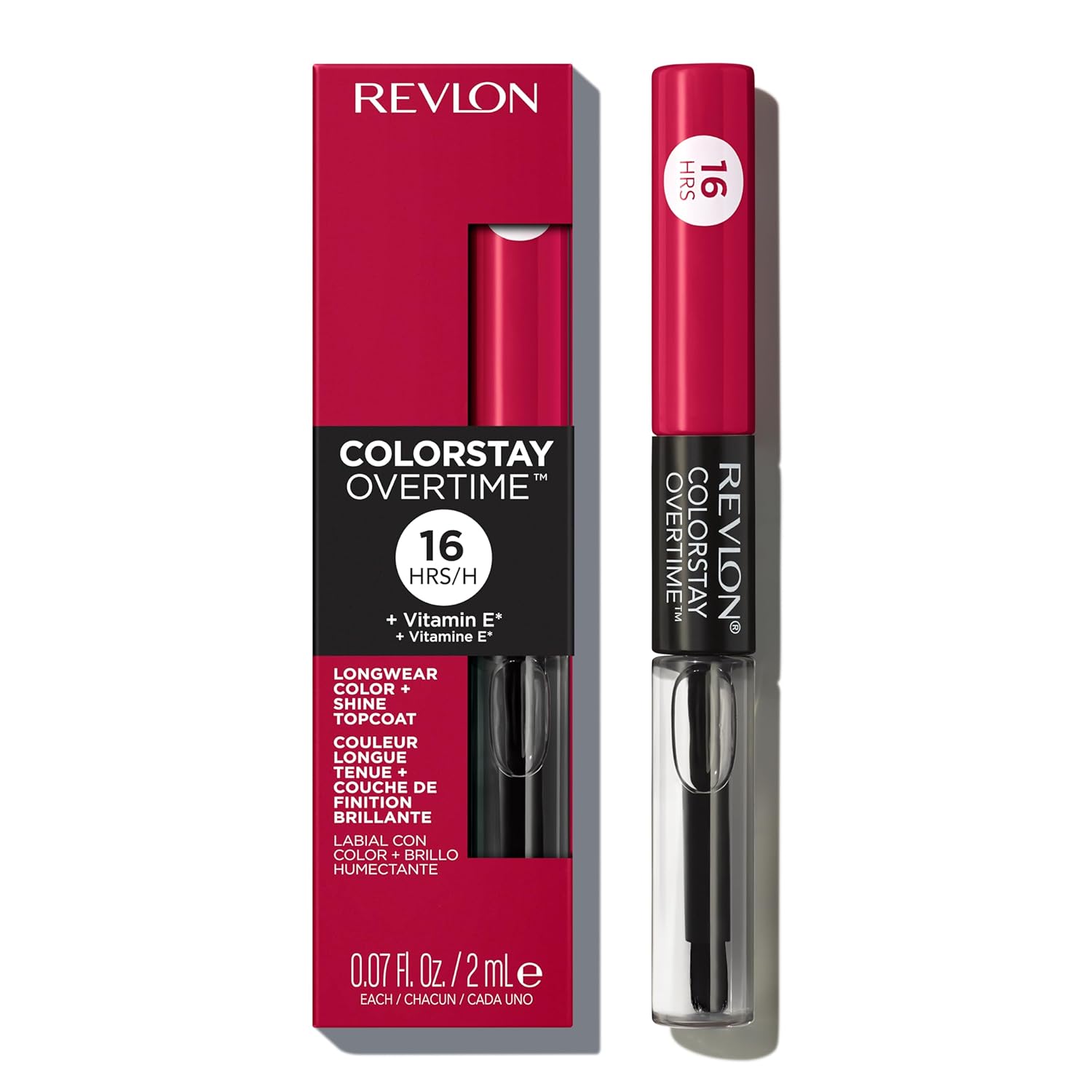 Revlon Dual-Ended Long-Lasting Lip Color (includes clear lip gloss)