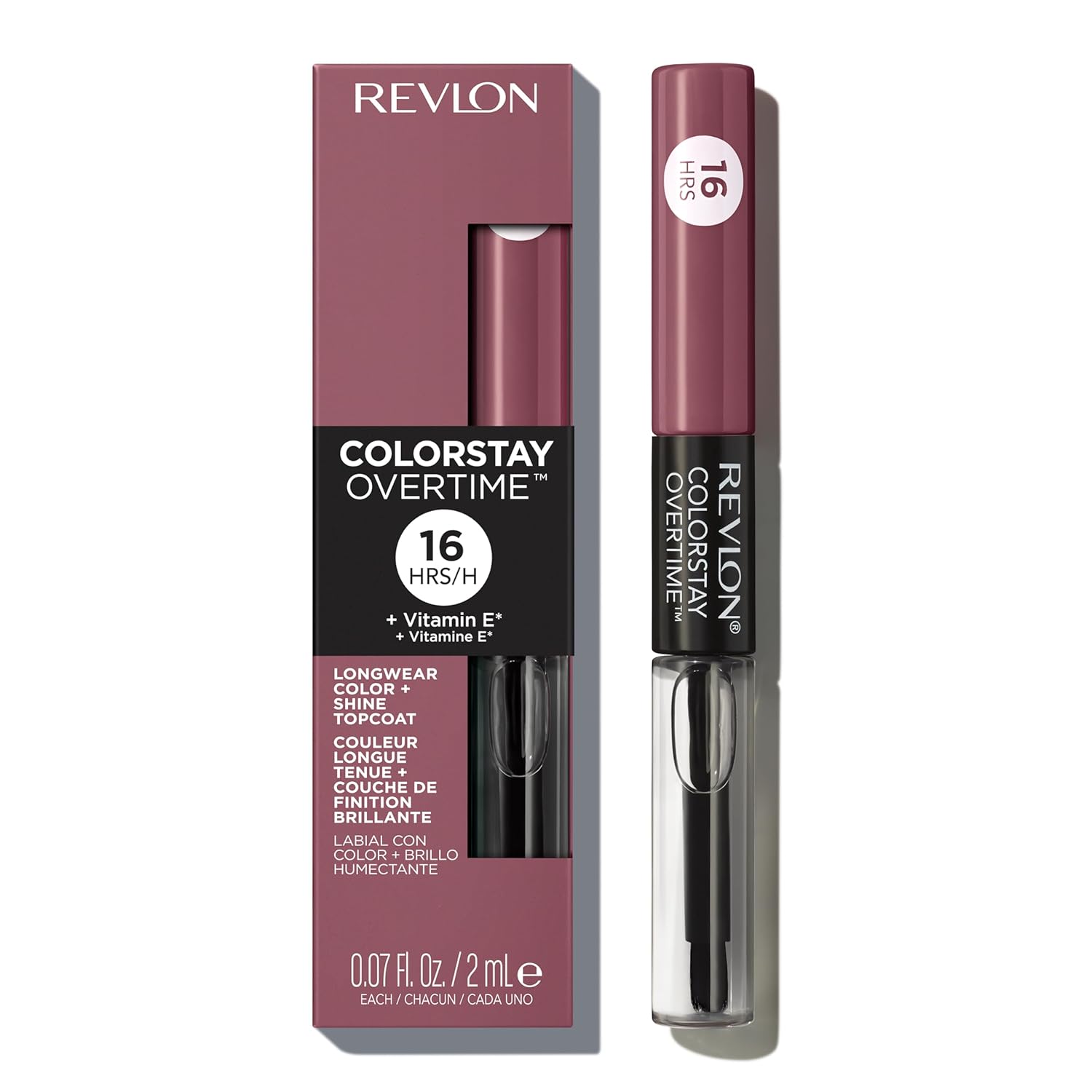 Revlon Dual-Ended Long-Lasting Lip Color (includes clear lip gloss)