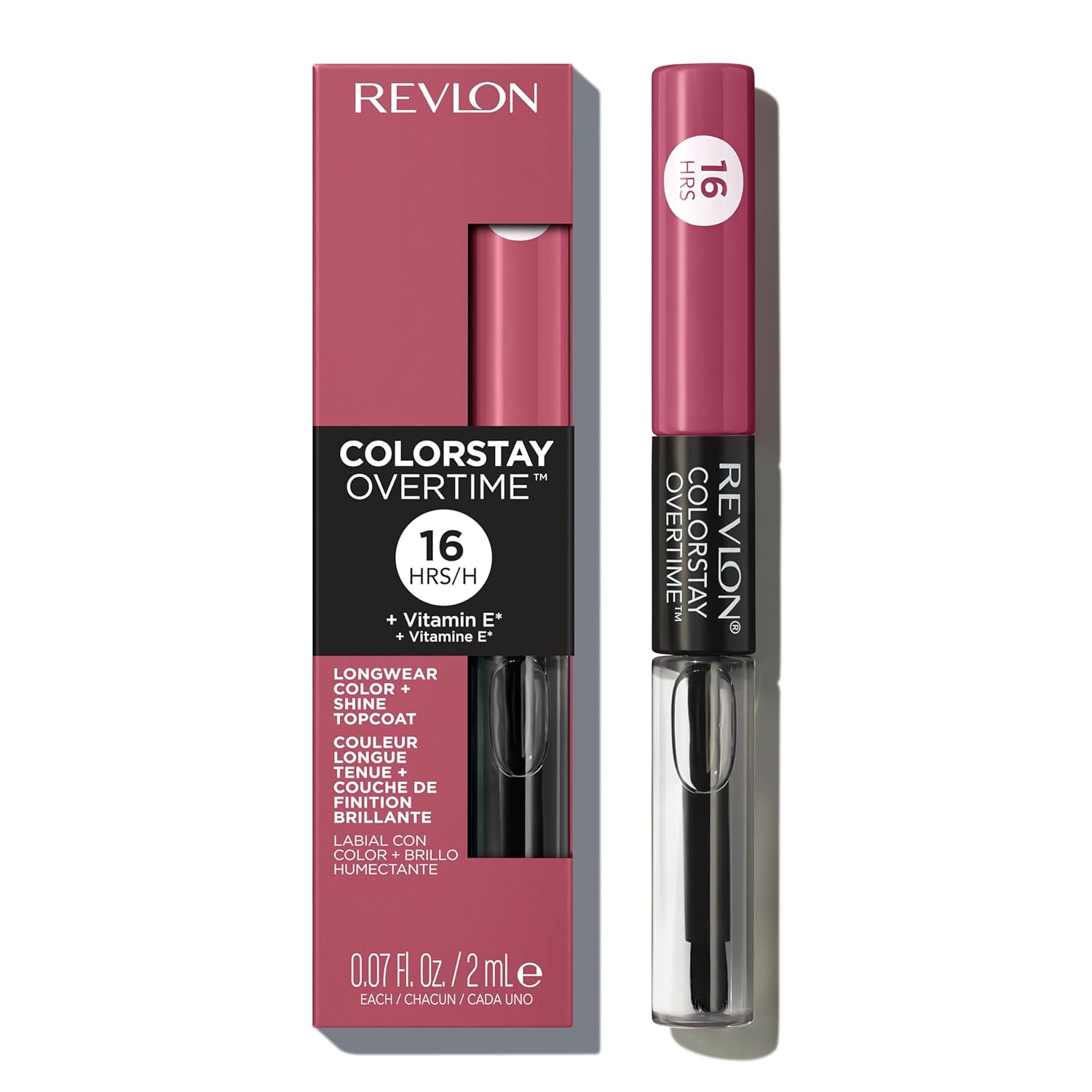 Revlon Dual-Ended Long-Lasting Lip Color (includes clear lip gloss)
