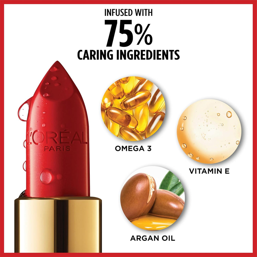 Classic Hydrating Satin Lipstick — Infused with Argan Oil and Vitamin E; Shade: Ballerina Shoes