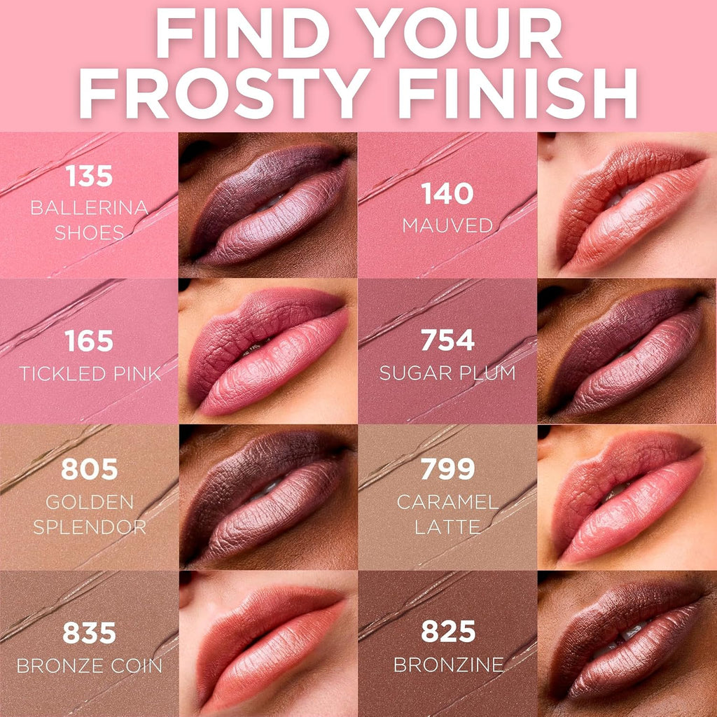 Classic Hydrating Satin Lipstick — Infused with Argan Oil and Vitamin E; Shade: Ballerina Shoes