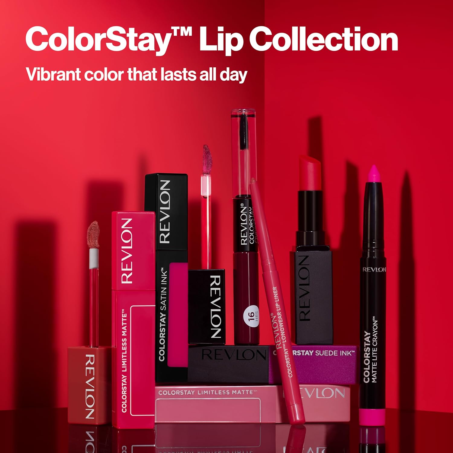 Revlon Dual-Ended Long-Lasting Lip Color (includes clear lip gloss)