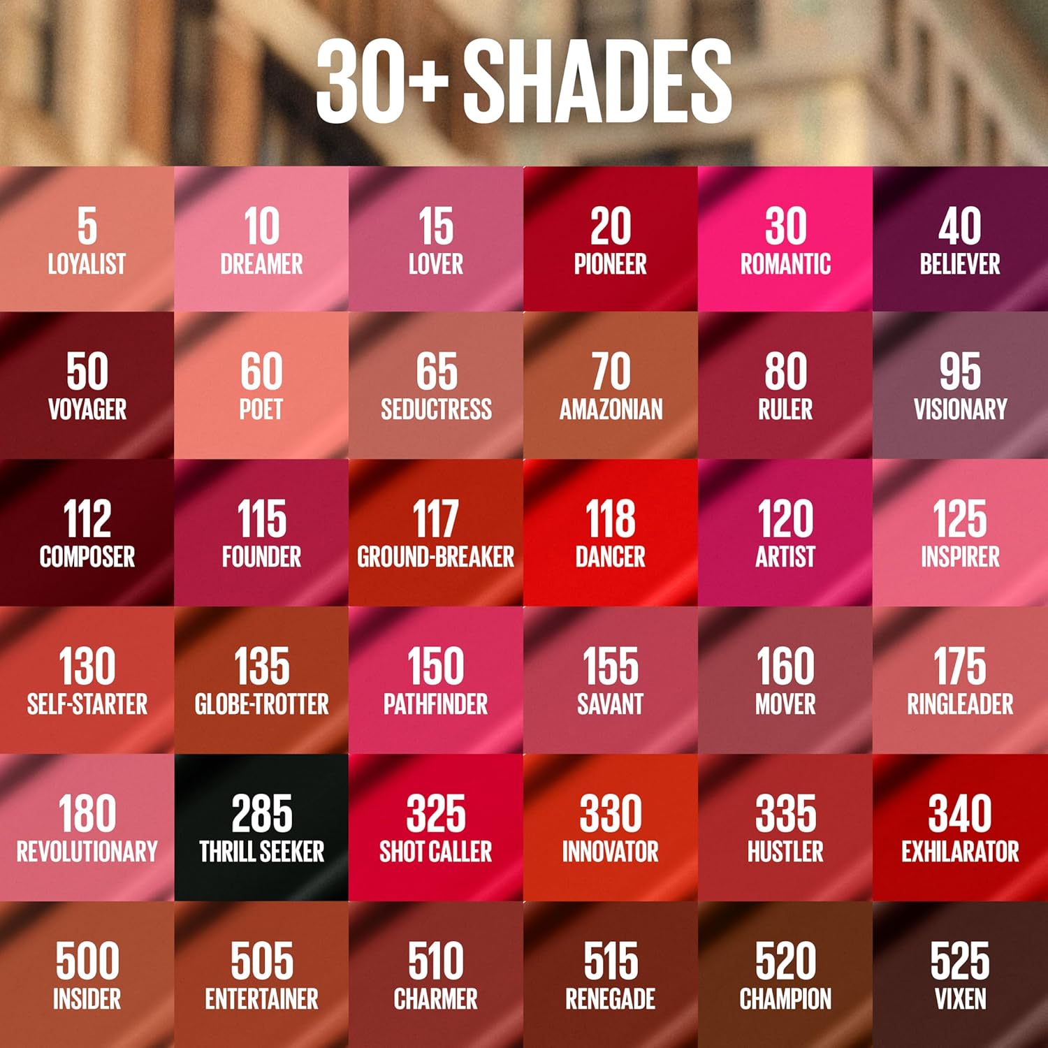 Long-lasting matte liquid lipstick — Shade: Mover (brown tone).