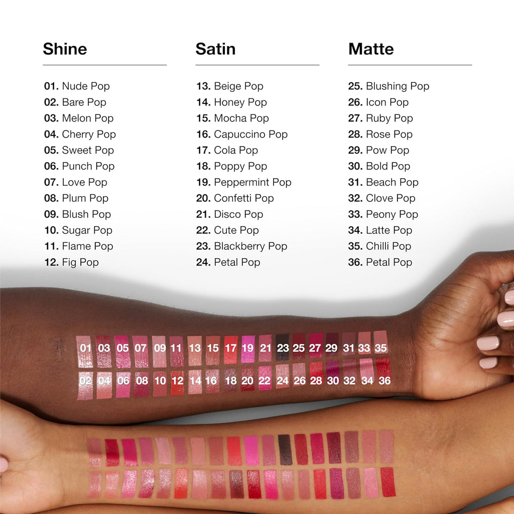 Longwear Lipstick | Long Lasting. Satin. Matte + Shine. Love Pop
