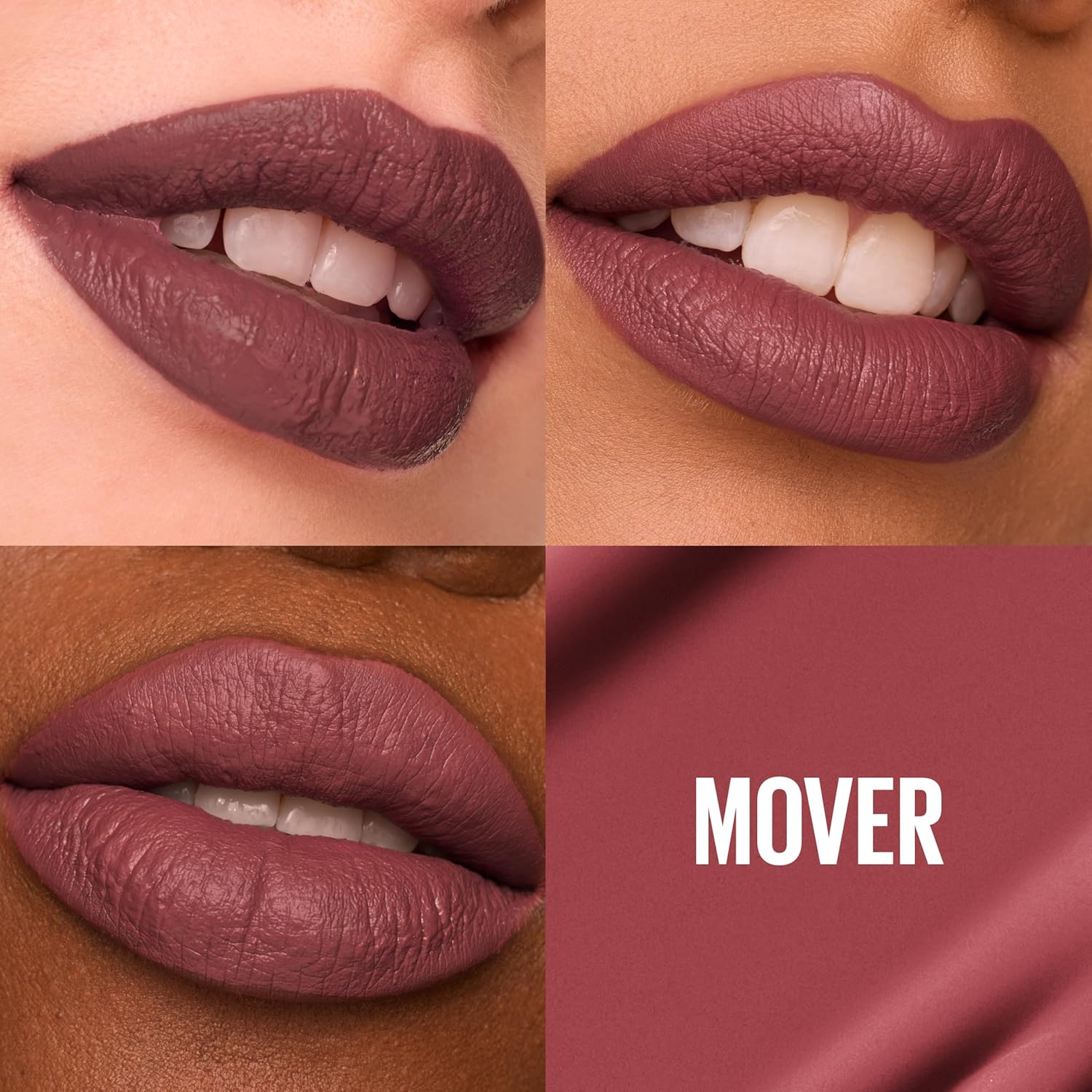 Long-lasting matte liquid lipstick — Shade: Mover (brown tone).