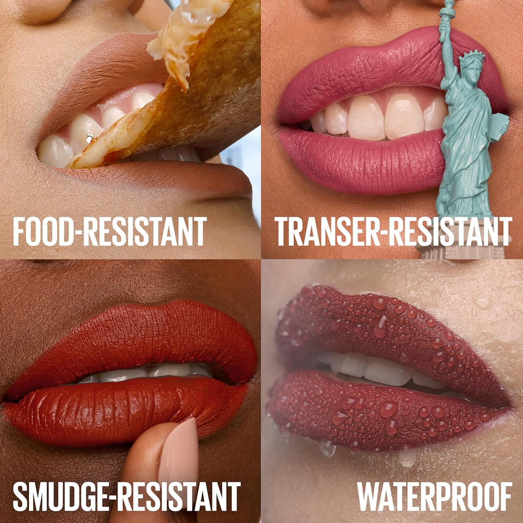 Long-lasting matte liquid lipstick — Shade: Mover (brown tone).