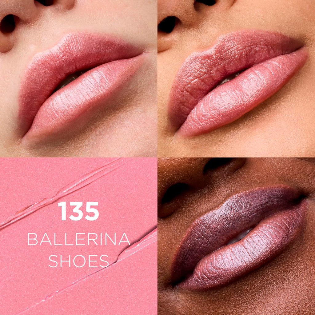 Classic Hydrating Satin Lipstick — Infused with Argan Oil and Vitamin E; Shade: Ballerina Shoes