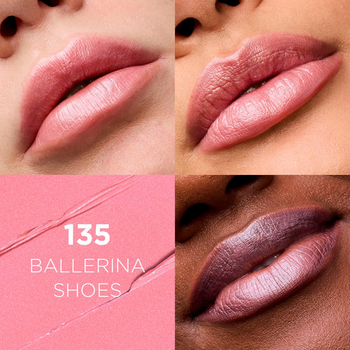 Classic Hydrating Satin Lipstick — Infused with Argan Oil and Vitamin E; Shade: Ballerina Shoes